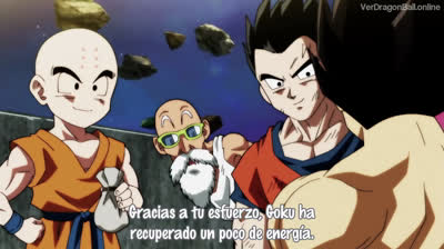 Dragon Ball Super (Jap-Sub Esp)128 - Con orgullo hasta el final , la caida de Vegeta .