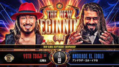 NJPW The New Beginning USA-Yota Tsuji vs Andrade El Idolo