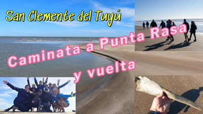 SAN CLEMENTE DEL TUYU, CAMINATA A PUNTA RASA #viral #playa