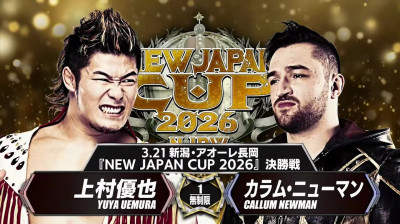 NJPW New Japan Cup-Yuya Uemura vs Callum Newman