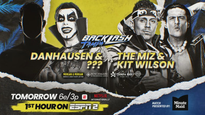 Danhausen & ??? vs The Miz & Kit Wilson (Full Match)