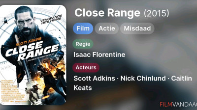 Close Range (2015) VF ‎