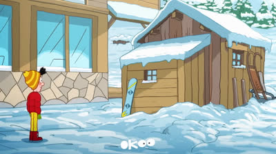 Le concours de bonhomme de neige