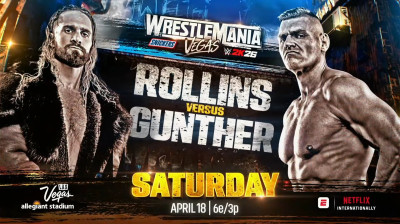 Gunther vs Seth Rollins