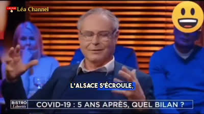 Le professeur Christian Perronne balance la douille du siècle   la panique COVID était organisée.+