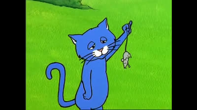 Le chat bleu