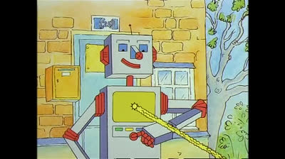 Sorcière contre robot